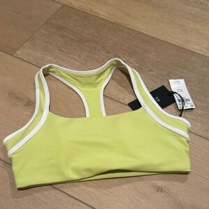 Lime Green Sports Bra. Abercrombie. NWT.